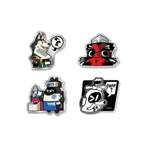 MIHOYO Активная Коллекция с шумоподавлением Наборы одежды с магнитами на аниме-тематику