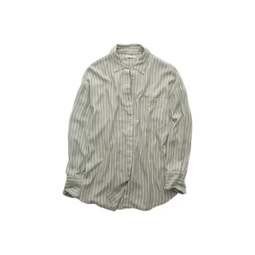 AMERICAN EAGLE Зеленые Женские Рубашки