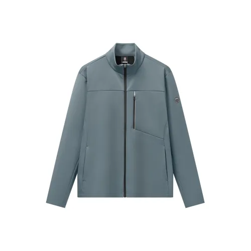 K·SWISS Серый Зеленый Мужские Куртки