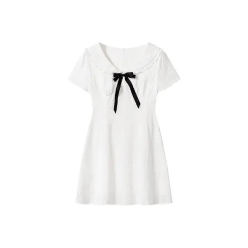 ZUKIZUKI Короткое платье с короткими рукавами женское