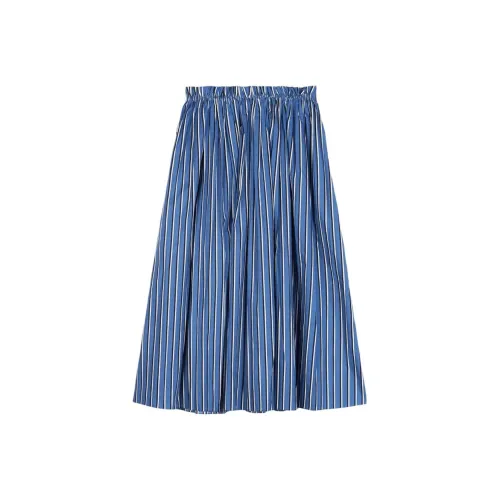 Ports 1961 Синие с Белым Lettering Женские Повседневные Длинные Юбки