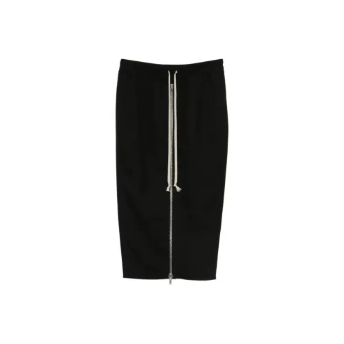 RICK OWENS совместный бренд RO Повседневная длинная юбка женская черная