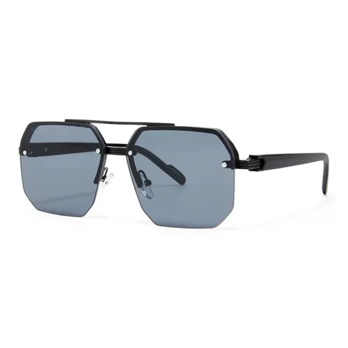 CinvaiKrose Металлические Квадратные Солнцезащитные Очки с Защитой от Солнца Унисекс