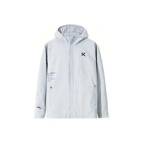 ANTA Basketball Collection Тренчкот Мужской Облачный Серый