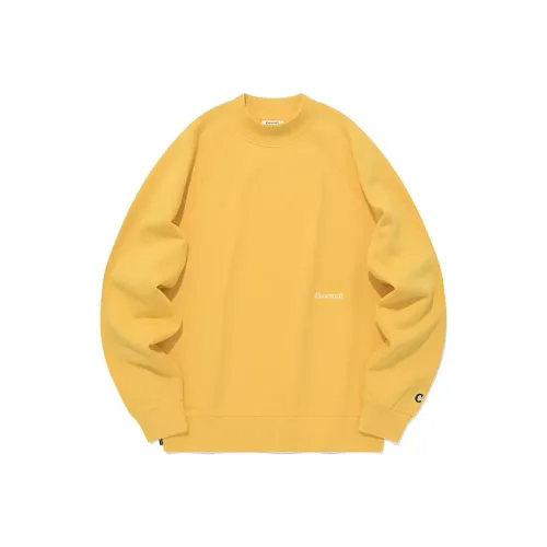 COVERNAT Толстовка Осенний Унисекс Желтый