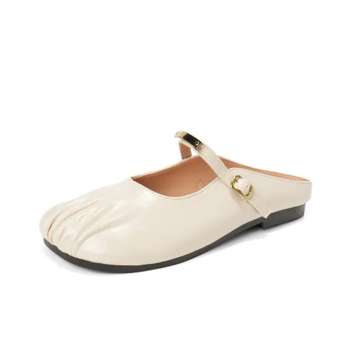 QITUMAUL Резиновая подошва устойчивая к истиранию домашние тапочки женские