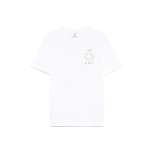 CASABLANCA Белый Мужской T-Рубашки
