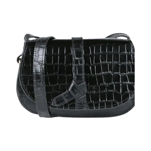 Petite Mendigote Сумка через плечо из коровьей кожи женская черная