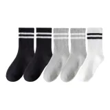 5 пар (2 черных, 2 серых, 1 белая)