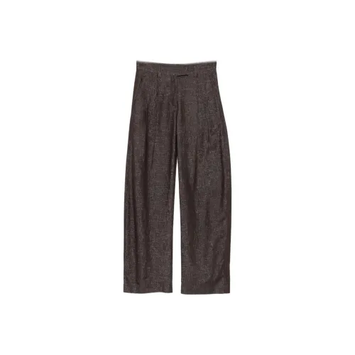 BRUNELLO CUCINELLI Умбра Женские брюки костюма