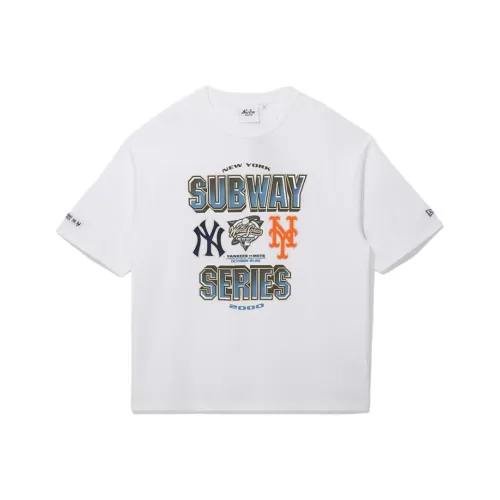 New Era Белая Унисекс Футболка