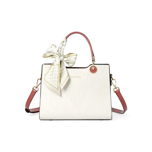 TUCANO Коровья кожа Через плечо Одно плечо Сумка Обычный Женский Milkshake Белый