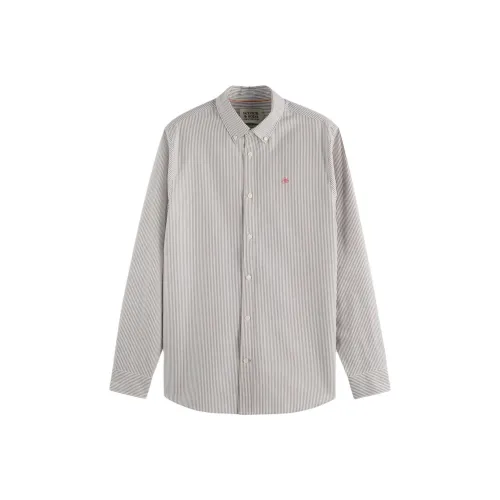 Scotch&Soda Розовые Полосы Мужская Рубашка