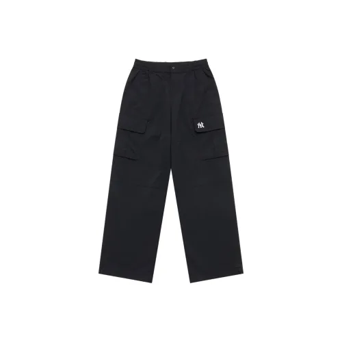 Mlb Base Logo New York Yankees Basic Collection SS25 Карго Брюки Унисекс Черный