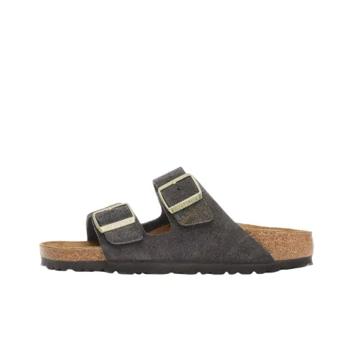 Birkenstock Arizona EVA Устойчивые к истиранию Слипоны Женские Черные Стандартный крой