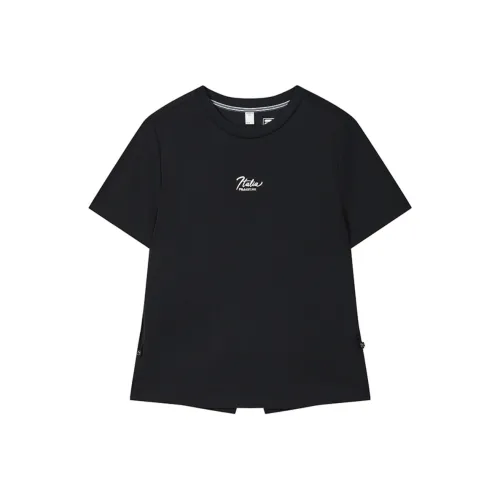 FILA белый Легендарный синий Женские футболки