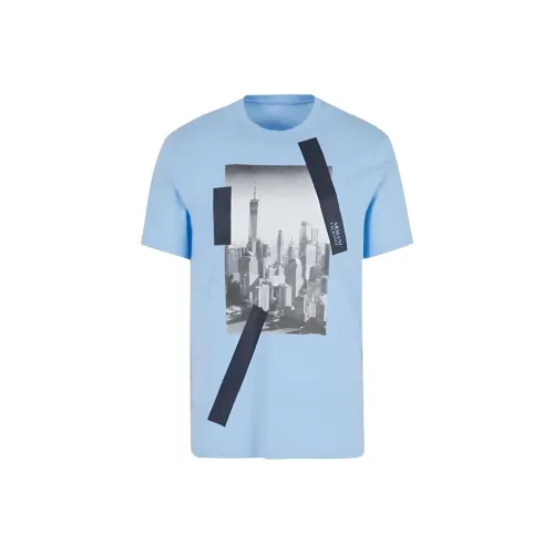 ARMANI EXCHANGEAE T Рубашка Мужская Синяя