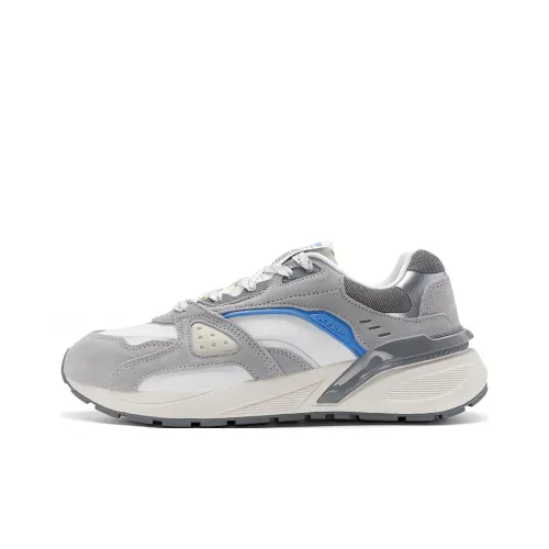 XTEP Light Год 5,0 Casual Low Top Элегантный Серый/Sail Белый/Smoke Серый Мужской