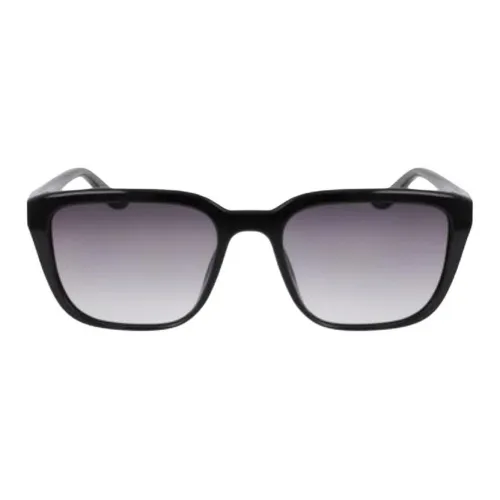 nike Переработанные инъекционно-прессованные квадратные солнцезащитные очки женские черные