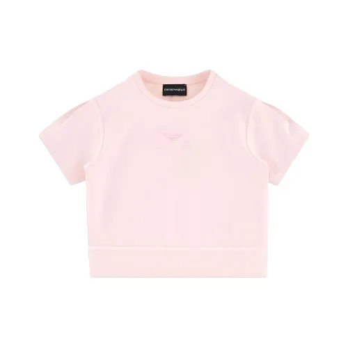 EMPORIO ARMANI T-рубашка FW24 Розовая Детская