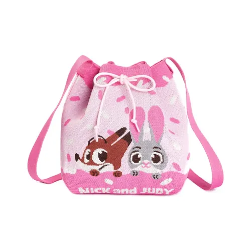 MESUCA ×Disney Disney Коллекция Полиэстер Плечевая сумка Унисекс Розовый