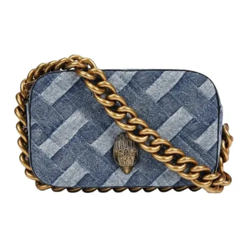 Kurt Geiger London Хлопок Сумка через плечо Маленькая Женская Синяя