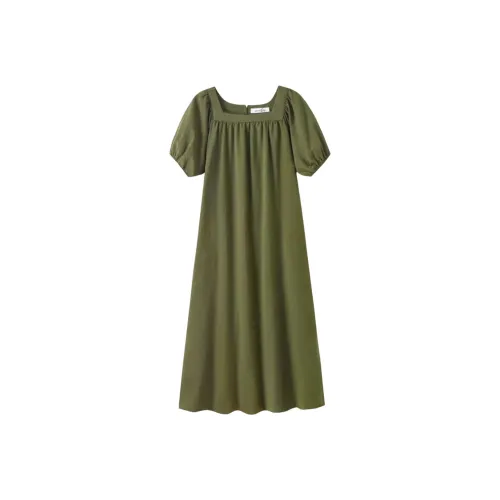 XISHIMIANMA Короткий рукав Платье Женское