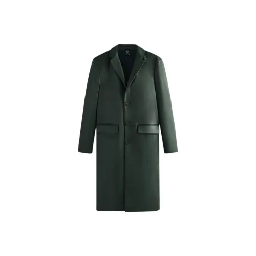 KITH Кожа Куртка Мужская Зеленая