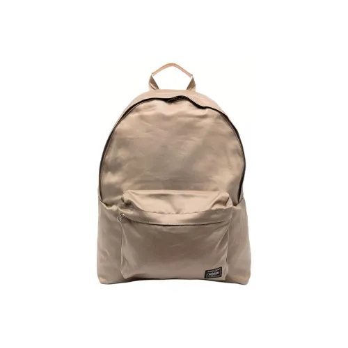 PORTER Холст с хлопком рюкзак мужской бежевый