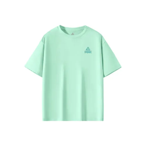 PEAK Аква-зеленый/PK Маленький логотип Аква-зеленый Силикон K Детский Быстросохнущий T Рубашки