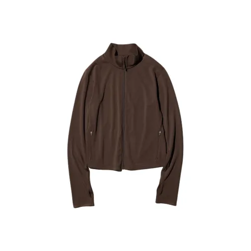 UNIQLO Женские куртки цвета темно-умбра