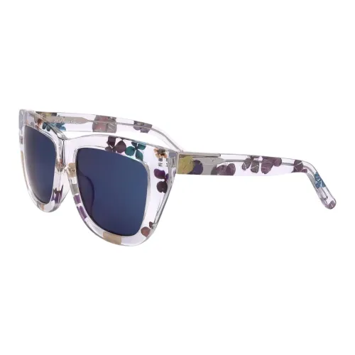 Linda Farrow Ацетат Квадратные Солнцезащитные Очки Женские Многоцветные