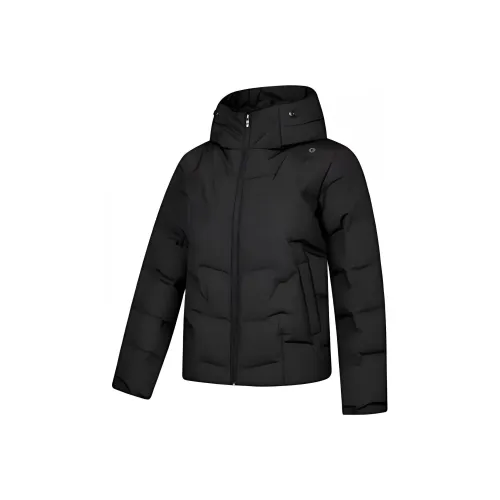 QIAODAN Sports Life Collection Черная Женская Пуховая Куртка