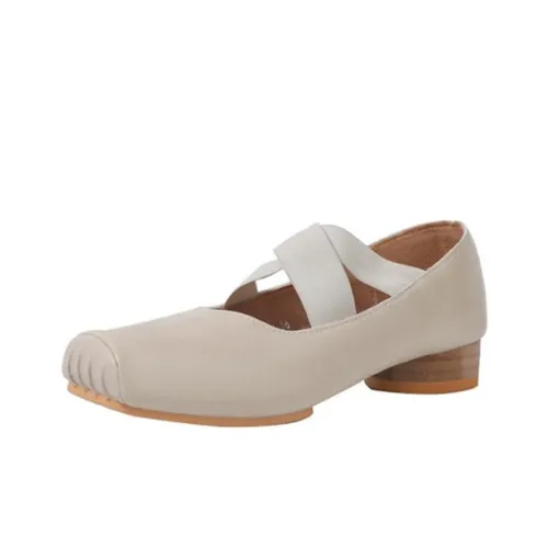 TATAYA Грубый каблук Мэри Джейн Женские обувь