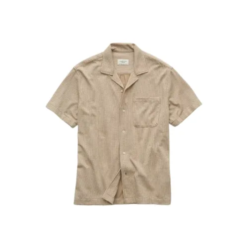 AMERICAN EAGLE Хаки Мужские Рубашки