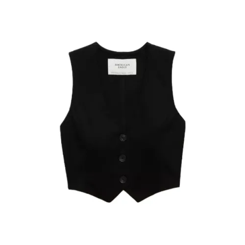 AMERICAN EAGLE Черные Женские Жилеты