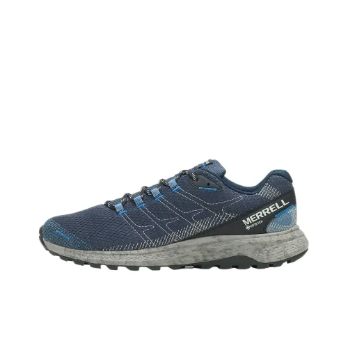 MERRELL Fly Strike Low Топ Беговые кроссовки Мужской Морской синий