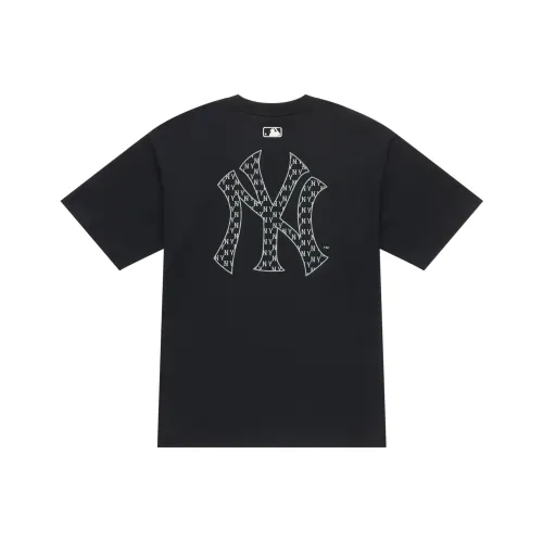 MLB MONOGRAM Коллекция New York Yankees SS25 T-Shirt Unisex Black