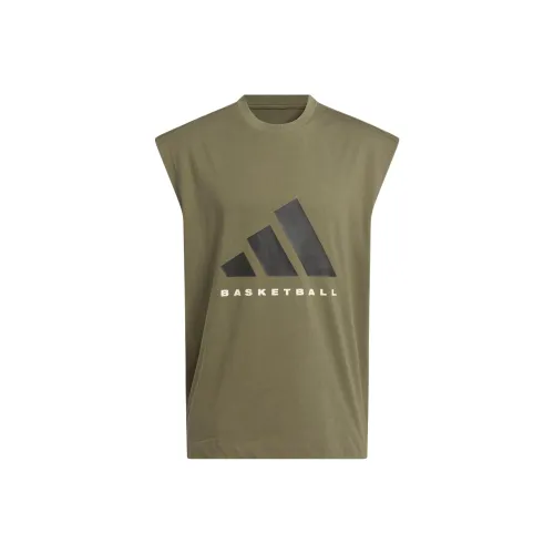 Adidas Баскетбол SS25 T Рубашка Унисекс