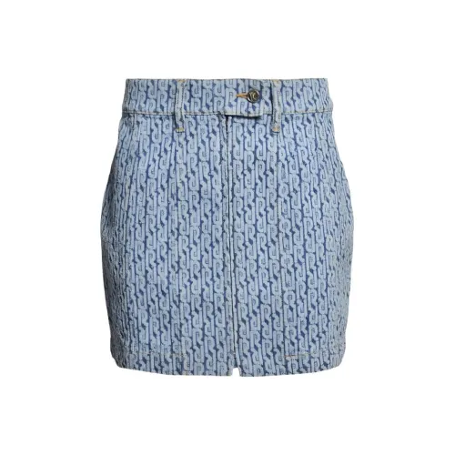 Paco Rabanne Джинсовые короткие юбки Женские Blue