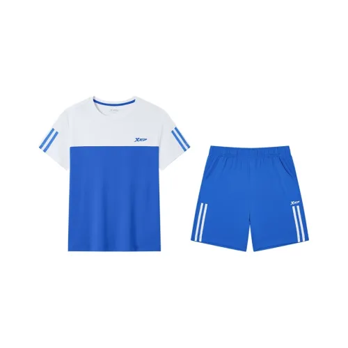 XTEP Повседневная спортивная одежда SS25 Королевский синий Подростки