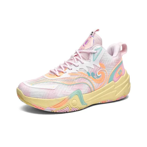 D W Анти KICK Амортизация И Устойчивость К Износу MID Топ Детские Баскетбольные Кроссовки Подростки