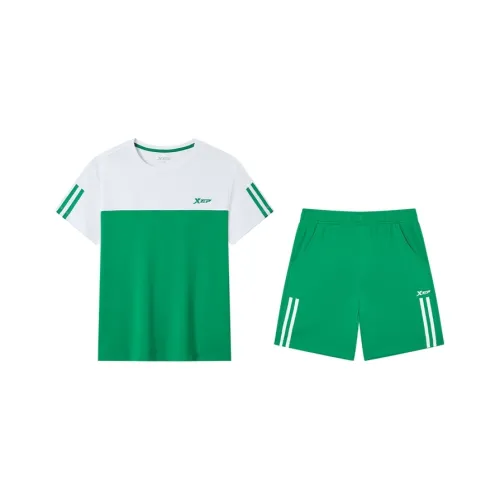 XTEP Повседневная спортивная одежда SS25 Ярко-зеленый Подростки