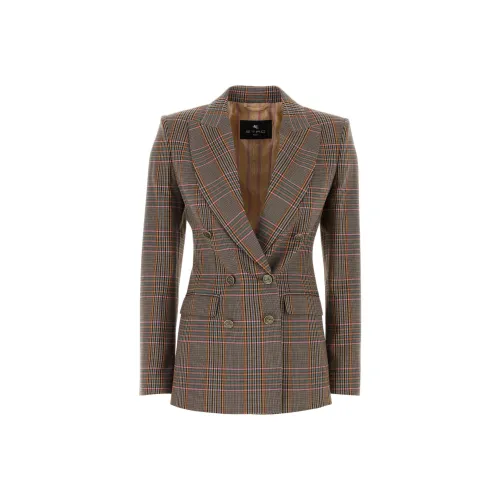 ETRO Бизнес-костюм женский коричневый