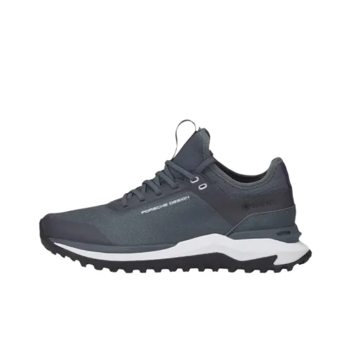 PORSCHE DESIGN X PUMA Устойчивые к истиранию низкие беговые кроссовки унисекс серо-белые