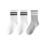 3 шт [2 белых, 1 серый]