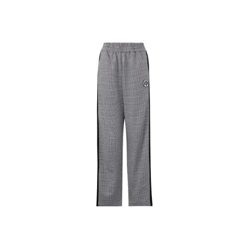 TCH Черно-белая клетка Унисекс Повседневные брюки