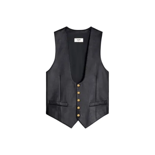 Celine Черные Женские Жилеты