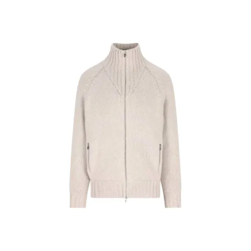 BRUNELLO CUCINELLI Хаки Женские Свитеры