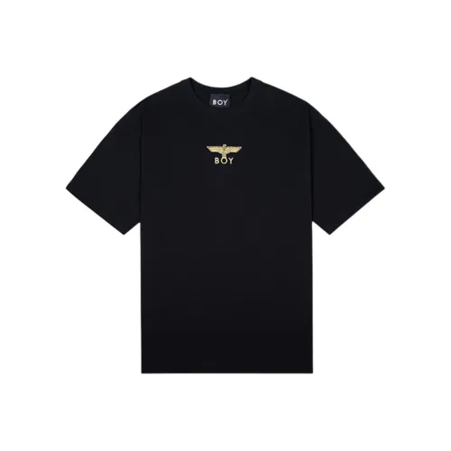 BOY LONDON Мужские черные футболки